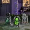 Hyde & EEK! Boutique Light Up Skeleton Foam Halloween Decorative Tombstone - Hyde & EEK! Boutique™