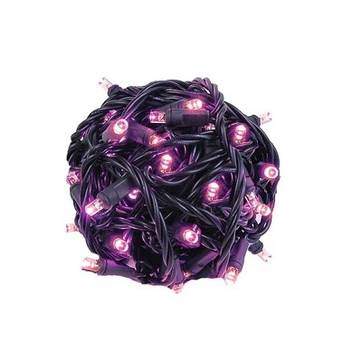 Novelty Lights Inc Novelty Lights 50 Light LED Christmas Mini Light Set (Black Wire, 25 Feet) 14 Novelty Lights Inc Novelty Lights 50 Light LED Christmas Mini Light Set (Black Wire, 25 Feet) - Image 14