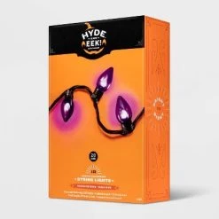 Hyde & EEK! Boutique 20ct LED Halloween String Lights Purple Flicker - Hyde & EEK! Boutique™ -Hyde and Eek Cosplay Store GUEST 7f2253d8 ff22 415f a565 c2c64a7ead4b
