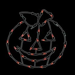 Northlight 14" Jack-O-Lantern Double Sided Halloween Window Silhouette Decoration - Orange/Green -Hyde and Eek Cosplay Store GUEST 81e78a52 af3d 44d7 8789 86b78a974f2e
