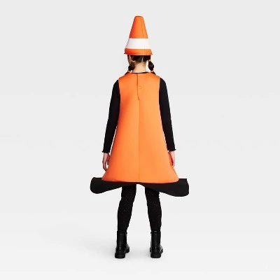 Hyde & EEK! Boutique Kids' and Adult Construction Cone Halloween Costume with Headpiece One Size - Hyde & EEK! Boutique™ 1 Hyde & EEK! Boutique Kids' and Adult Construction Cone Halloween Costume with Headpiece One Size - Hyde & EEK! Boutique™