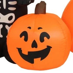 Sunnydaze Decor Sunnydaze 7' Self-Inflatable Holiday Haunted Pumpkin Patch Outdoor Halloween Lawn Decoration with LED Lights -Hyde and Eek Cosplay Store GUEST 8733346e 0887 4d73 81a8 9a932014aa27