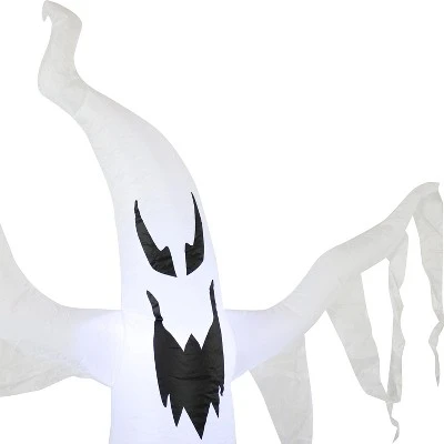 Sunnydaze Decor Sunnydaze 7 Foot Self Inflatable Blow Up Diabolical Ghost Outdoor Holiday Halloween Lawn Decoration with LED Lights 4 Sunnydaze Decor Sunnydaze 7 Foot Self Inflatable Blow Up Diabolical Ghost Outdoor Holiday Halloween Lawn Decoration with LED Lights - Image 4