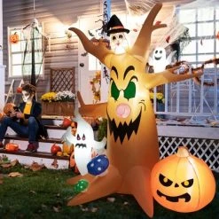 Costway 8 FT Halloween Outdoor Dead Tree Bright Halloween Outdoor Decoration with Stakes & Tethers -Hyde and Eek Cosplay Store GUEST 8c37f8dd 99d3 40a4 8fd1 cff5e09b88b7
