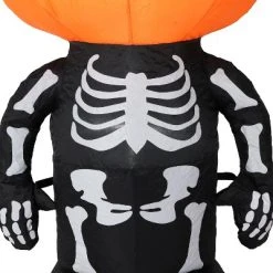 Sunnydaze Decor Sunnydaze Indoor/Outdoor Halloween Pumpkin Head Skeleton Man Inflatable Yard Decoration - 50" -Hyde and Eek Cosplay Store GUEST 8f4d2b5d 94e6 44ba a38f 7b98e657c799