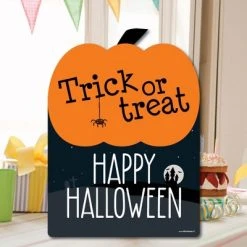 Big Dot of Happiness Trick or Treat - Outdoor Halloween Decorations - Happy Halloween Yard Sign - Welcome Yard Sign -Hyde and Eek Cosplay Store GUEST 8f7712be 76a5 4465 a574 c9927e781a58