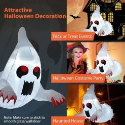 Costway 3.3' Halloween Inflatable Ghost Blow Up Flying Halloween Decoration for Party -Hyde and Eek Cosplay Store GUEST 929cb347 50a9 45cf 8694 0712fbb25f4f