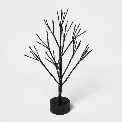 Hyde & EEK! Boutique Falloween Light Up Glitter Halloween Artificial Tree - Hyde & EEK! Boutique™ 2 Hyde & EEK! Boutique Falloween Light Up Glitter Halloween Artificial Tree - Hyde & EEK! Boutique™ - Image 2