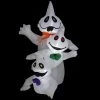 Northlight 3.5' Spooky Town Lighted Inflatable Halloween Ghost Trio Outdoor Yard Decoration