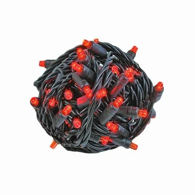 Novelty Lights Inc Novelty Lights 50 Light LED Christmas Mini Light Set (Black Wire, 25 Feet) 9 Novelty Lights Inc Novelty Lights 50 Light LED Christmas Mini Light Set (Black Wire, 25 Feet) - Image 9