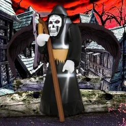 Costway 8 FT Halloween Inflatable Grim Reaper Ghost Blow-up Decoration with 3 LED Lights 16 Costway 8 FT Halloween Inflatable Grim Reaper Ghost Blow-up Decoration with 3 LED Lights -Hyde and Eek Cosplay Store GUEST 9cd37ca7 0b45 4464 b3d2 3b950885ae97