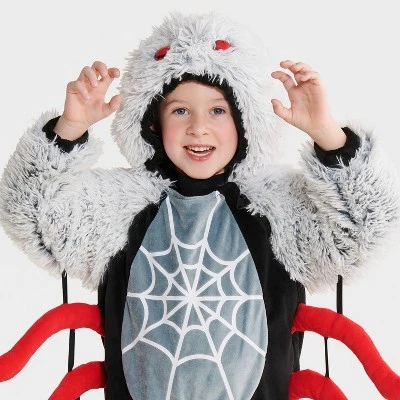 Toddler Spider Halloween Costume Jumpsuit - Hyde & EEK! Boutique™ 2 Toddler Spider Halloween Costume Jumpsuit - Hyde & EEK! Boutique™ - Image 2