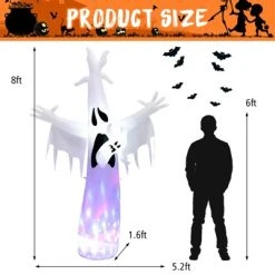 Tangkula 8FT Giant Halloween Inflatable Ghost Blow-up Yard Decoration with Built-in LED Lights & Magic Rotating Lamp Easy Inflation Waterproof Blower 17 Tangkula 8FT Giant Halloween Inflatable Ghost Blow-up Yard Decoration with Built-in LED Lights & Magic Rotating Lamp Easy Inflation Waterproof Blower -Hyde and Eek Cosplay Store GUEST a973b7b7 db65 43e8 9358 d008250170f4