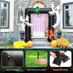 Costway 7.5FT Halloween Inflatable Archway Blow-up Festive Decoration for Backyard Porch 13 Costway 7.5FT Halloween Inflatable Archway Blow-up Festive Decoration for Backyard Porch -Hyde and Eek Cosplay Store GUEST ac956e11 f3b0 480d aeac fe5c712843f6