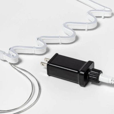 Hyde & EEK! Boutique LED Faux Neon Rope Ghost with Moving Arms Halloween Novelty Sculpture Light - Hyde & EEK! Boutique™ 2 Hyde & EEK! Boutique LED Faux Neon Rope Ghost with Moving Arms Halloween Novelty Sculpture Light - Hyde & EEK! Boutique™ - Image 2