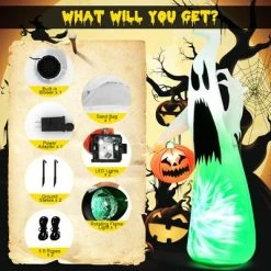Costway 6 FT Inflatable Halloween Hunting Ghost with Pumpkin w/Spinning Lamp 16 Costway 6 FT Inflatable Halloween Hunting Ghost with Pumpkin w/Spinning Lamp -Hyde and Eek Cosplay Store GUEST b1b48c7e 18f0 4e71 b2f1 51813e5e7ef4