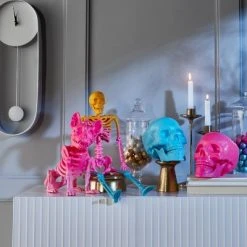 Hyde & EEK! Boutique Night of the Vivid Dead Ombre French Bulldog Halloween Scene Prop - Hyde & EEK! Boutique™