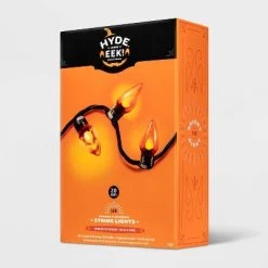 Hyde & EEK! Boutique 20ct LED Halloween String Lights Orange Flicker - Hyde & EEK! Boutique™ -Hyde and Eek Cosplay Store GUEST b442b4a6 1703 4fc7 aa47 cbad2be08f29