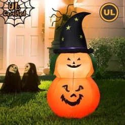 Costway 5FT or 6FT or 12FT Halloween Decoration with LED Lights Yard Decoration -Hyde and Eek Cosplay Store GUEST b4fd4e0b 4ea3 4d85 b4db d55ddbf49e53