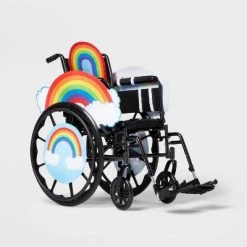 Kids' Adaptive Rainbow Halloween Costume Wheelchair Cover - Hyde & EEK! Boutique™ Multicolor -Hyde and Eek Cosplay Store GUEST b8f6d316 e876 44d6 b194 0c6b2af70df9