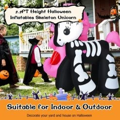 Costway 5.5 FT Halloween Inflatable Skeleton Unicorn Blow Up Yard Decoration 12 Costway 5.5 FT Halloween Inflatable Skeleton Unicorn Blow Up Yard Decoration -Hyde and Eek Cosplay Store GUEST b927fbe0 7f30 4c05 82f8 d35987522516