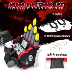 Costway 5.2 FT Halloween Inflatable Skeleton Playing Piano Yard Decoration with LED Lights -Hyde and Eek Cosplay Store GUEST bb091528 7932 4678 8a5e dae2c44819fa