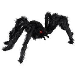 Northlight 27.5" Fuzzy Spider with Red Eyes Halloween Decoration -Hyde and Eek Cosplay Store GUEST bb229aca fa1d 427f be3b 120a66803eb3
