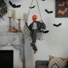 Northlight 30" Animated Swinging Pumpkin Man Halloween Decoration