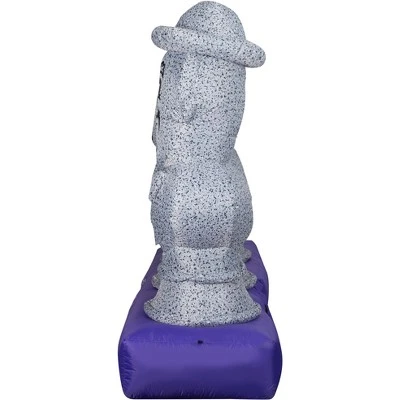 Gemmy Airblown Inflatable Haunted Mansion Scene with Music and Synchronized Light Show, 5.5 ft Tall 3 Gemmy Airblown Inflatable Haunted Mansion Scene with Music and Synchronized Light Show, 5.5 ft Tall - Image 3