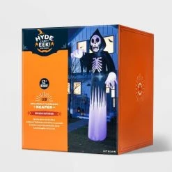 Hyde & EEK! Boutique 12' LED Reaper Inflatable Halloween Decoration - Hyde & EEK! Boutique™ -Hyde and Eek Cosplay Store GUEST c06c4d7a 6064 463f 9dd8 7e5c0192e8f7