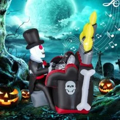 Costway 5.2 FT Halloween Inflatable Skeleton Playing Piano Yard Decoration with LED Lights -Hyde and Eek Cosplay Store GUEST c07fa90a c4eb 4cd3 924e de6a43caaa4c