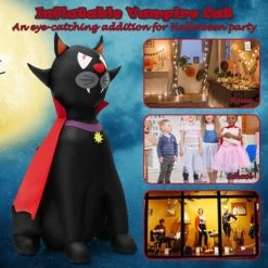 Tangkula 4.7FT Tall Halloween Inflatable Decoration Blow Up Vampire Black Cat with Crimson Cape Halloween Decor with Bright LED Lights 11 Tangkula 4.7FT Tall Halloween Inflatable Decoration Blow Up Vampire Black Cat with Crimson Cape Halloween Decor with Bright LED Lights -Hyde and Eek Cosplay Store GUEST c39b49db e714 4bec 9f13 1f627ce812f5