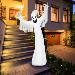 Tangkula Halloween Decoration 12FT Inflatable Blow Up Ghost With LED Lights Outdoor Yard 9 Tangkula Halloween Decoration 12FT Inflatable Blow Up Ghost With LED Lights Outdoor Yard -Hyde and Eek Cosplay Store GUEST c3af1812 f270 4994 9fd4 c34d380171fc