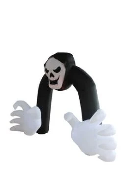 A Holiday Company 13ft Inflatable Halloween Archway with projection LED lighting, 9.5 ft Tall, Multi -Hyde and Eek Cosplay Store GUEST c827e2a3 7be5 4f54 8ddd 24b7eef92fd4