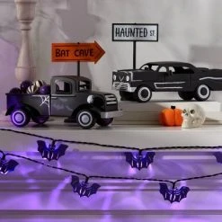 Hyde & EEK! Boutique 10ct LED Bat Halloween Metal String Lights - Hyde & EEK! Boutique™
