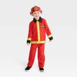 Toddler Firefighter Halloween Costume Jumpsuit with Hat - Hyde & EEK! Boutique™ -Hyde and Eek Cosplay Store GUEST ca647e2d 33a7 44a8 98bf e0f8a58eda6a