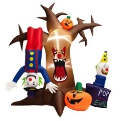 Costway 8 FT Halloween Inflatable Tree Giant Blow-up Spooky Dead Tree with Pop-up Clowns -Hyde and Eek Cosplay Store GUEST cb664cce 1b26 4505 bf89 9caf634fcdef