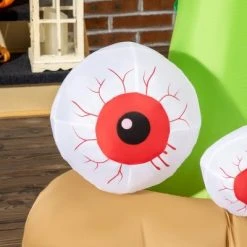 Outsunny HOMCOM 47.25" Inflatable Halloween Monster Hand Grasping Bloodshot Eyeballs, Blow Up Decoration Outdoor LED Yard Display, Waterproof -Hyde and Eek Cosplay Store GUEST cb736cbc 3695 4aa8 b5be 8061e0a36656