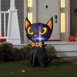 Hyde & EEK! Boutique 3.5' LED Inflatable Black Cat Halloween Decoration - Hyde & EEK! Boutique™