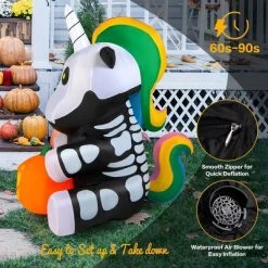 Costway 5ft Inflatable Halloween Unicorn Skeleton Holding Pumpkin for Yard w/LED Lights 16 Costway 5ft Inflatable Halloween Unicorn Skeleton Holding Pumpkin for Yard w/LED Lights -Hyde and Eek Cosplay Store GUEST cd04bc78 b8d4 4dcd 984a 0eea49209266