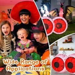 Costway 2 Pack 3 FT Halloween Inflatable Eyeballs w/ Air Blower & Red LED Lights -Hyde and Eek Cosplay Store GUEST ceb8072a e72d 4618 b3f2 9c2b3968c6df