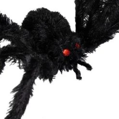 Northlight 27.5" Fuzzy Spider with Red Eyes Halloween Decoration -Hyde and Eek Cosplay Store GUEST d045a360 eca2 4859 8842 8d209b20b922