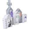 Occasions 8' INFLATABLE FLASHING LIGHTS TOMBSTONE SCENE, 8 ft Tall, Multicolored