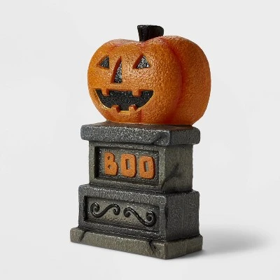 Hyde & EEK! Boutique Light Up Pumpkin Blow Mold Halloween Decorative Tombstone - Hyde & EEK! Boutique™ 2 Hyde & EEK! Boutique Light Up Pumpkin Blow Mold Halloween Decorative Tombstone - Hyde & EEK! Boutique™ - Image 2