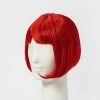 Hyde & EEK! Boutique Adult Red Shimmer Bob Halloween Costume Wig - Hyde & EEK! Boutique™