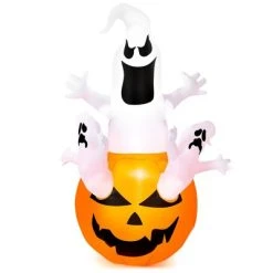 Costway 6FT Halloween Inflatable Ghost Pumpkin-Halloween Blow Up Yard Decoration 11 Costway 6FT Halloween Inflatable Ghost Pumpkin-Halloween Blow Up Yard Decoration -Hyde and Eek Cosplay Store GUEST d6b691bb 3ad6 4f31 b3ed 72083822becc