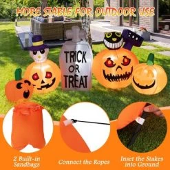 Costway 8 FT Long Halloween Inflatable Pumpkins Blow up Pumpkin Patch Lantern Decoration 16 Costway 8 FT Long Halloween Inflatable Pumpkins Blow up Pumpkin Patch Lantern Decoration -Hyde and Eek Cosplay Store GUEST dcbd9c67 2909 402a 804a 1421bc3e7b8a