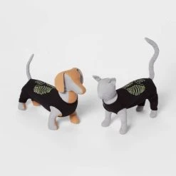 Pet's Glow-In-The-Dark Skeleton Halloween Matching Family Cat & Dog Pajamas - Hyde & EEK! Boutique™ -Hyde and Eek Cosplay Store GUEST dcff9ab9 02f5 4e92 beca 97691b97c857 1