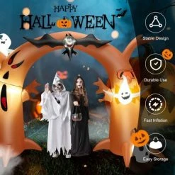 Costway 8 Ft Tall Halloween Inflatable Dead Tree Archway Decor w/ Bat Ghosts & LED Lights 13 Costway 8 Ft Tall Halloween Inflatable Dead Tree Archway Decor w/ Bat Ghosts & LED Lights -Hyde and Eek Cosplay Store GUEST e0c217d2 8b42 4e35 b21f 4083a8a1face