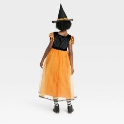 Kids' Witch Halloween Costume Dress with Hat - Hyde & EEK! Boutique™ Multicolor -Hyde and Eek Cosplay Store GUEST e51ccbb3 2f5b 4521 ba00 03bb02cc81b4